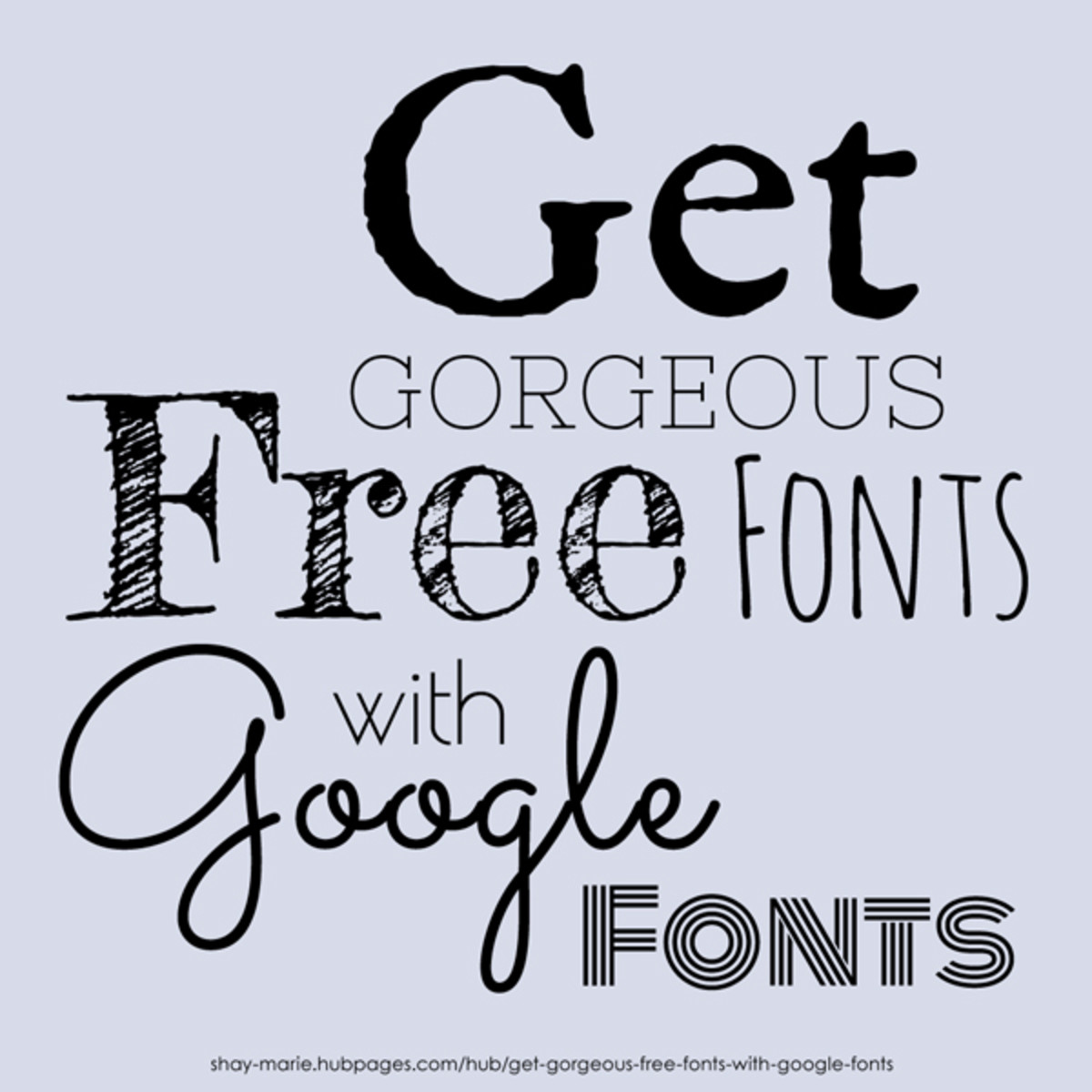 Get Gorgeous Free Fonts with Google Fonts