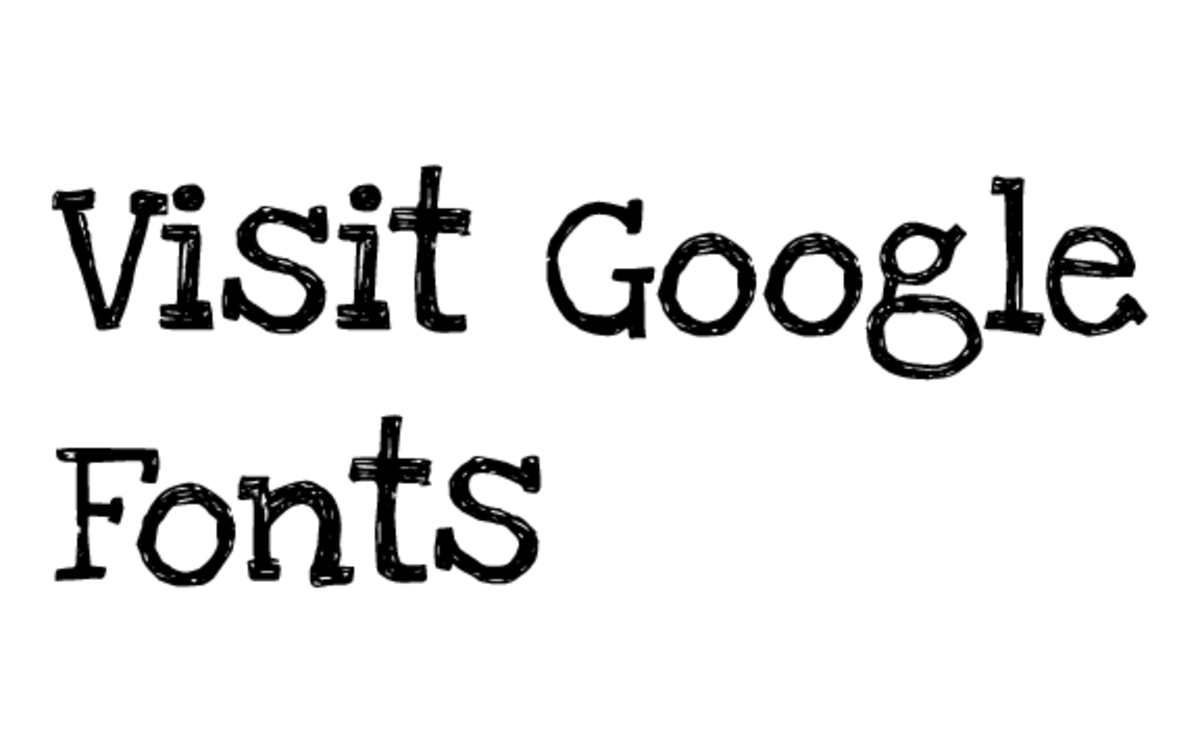 Get Gorgeous Free Fonts with Google Fonts - HubPages