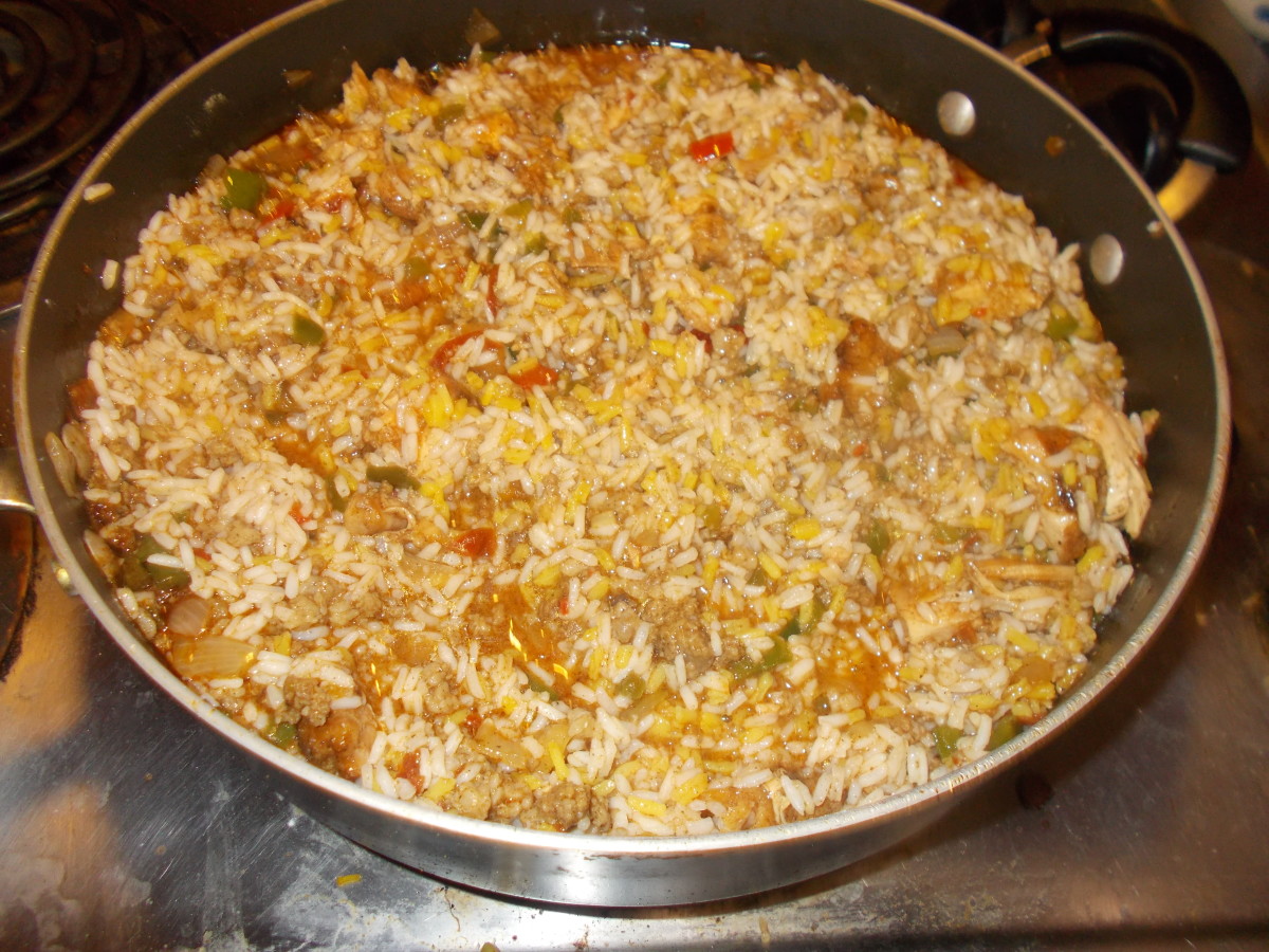 Dixie Down and Dirty: The Ultimate Dirty Rice
