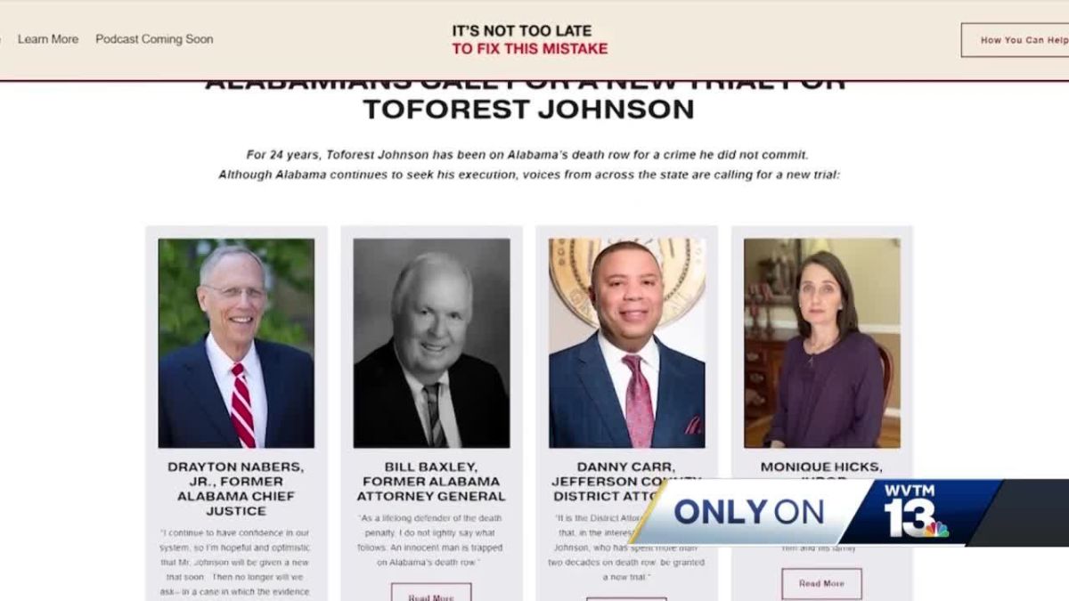 Former Judges, Prosecutors, Jurors Plead For Toforest Johnson To Deserve New Trial