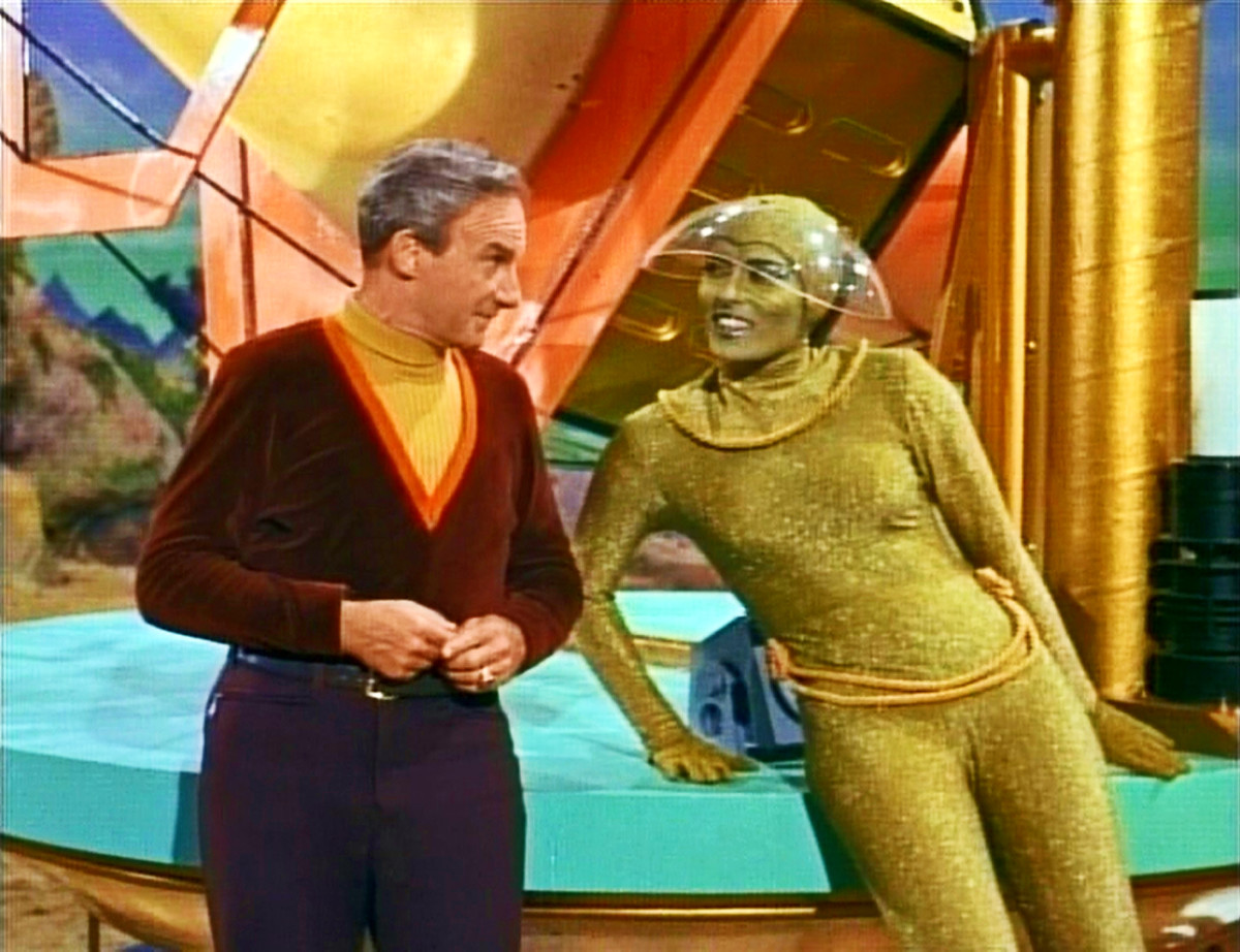 The Girl from the Green Dimension, Lost in Space, 01/04/1967, Jonathan Harris as Dr. Smith