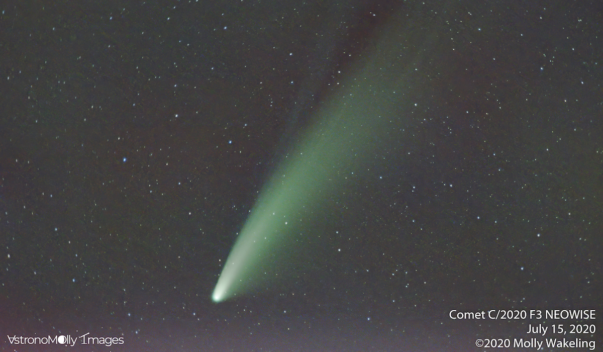 Remembering Comet NEOWISE: Video, Prose and a Short Poem