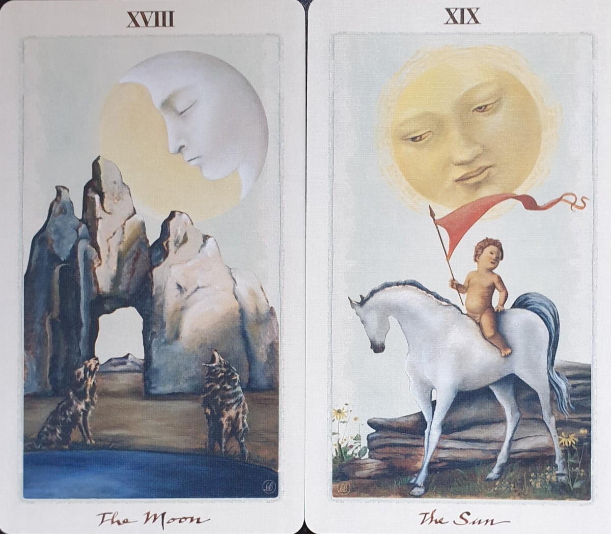 Tarot's Celestial Dance: Interpreting the Moon and Sun When They Appear Together