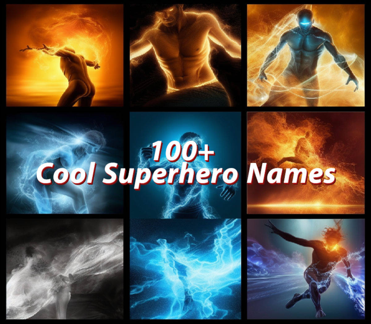 240+ Cool Superhero Names