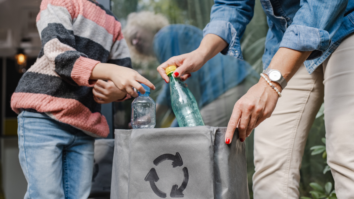 There are several different types of plastic. However, only a few of them are able to be recycled.