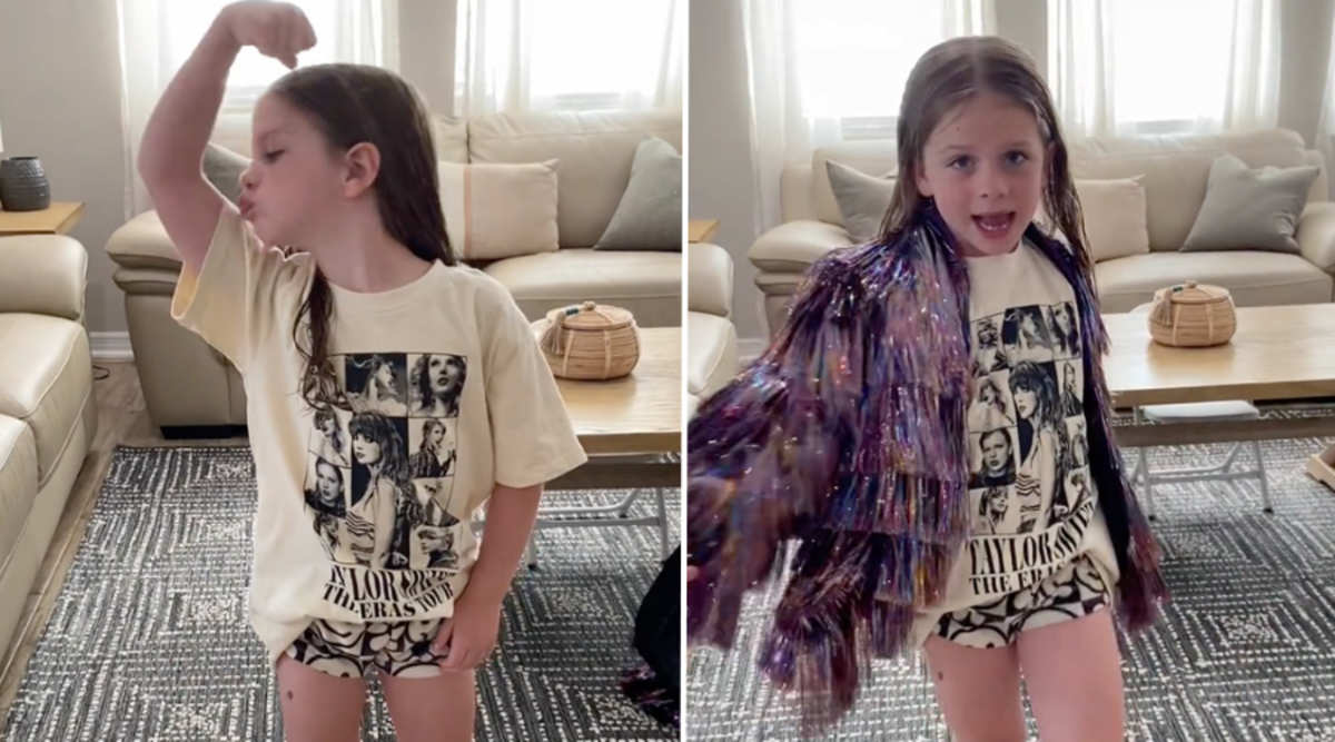 Little Girl Puts on Perfect Performance of Taylor Swift’s ‘The Man ...