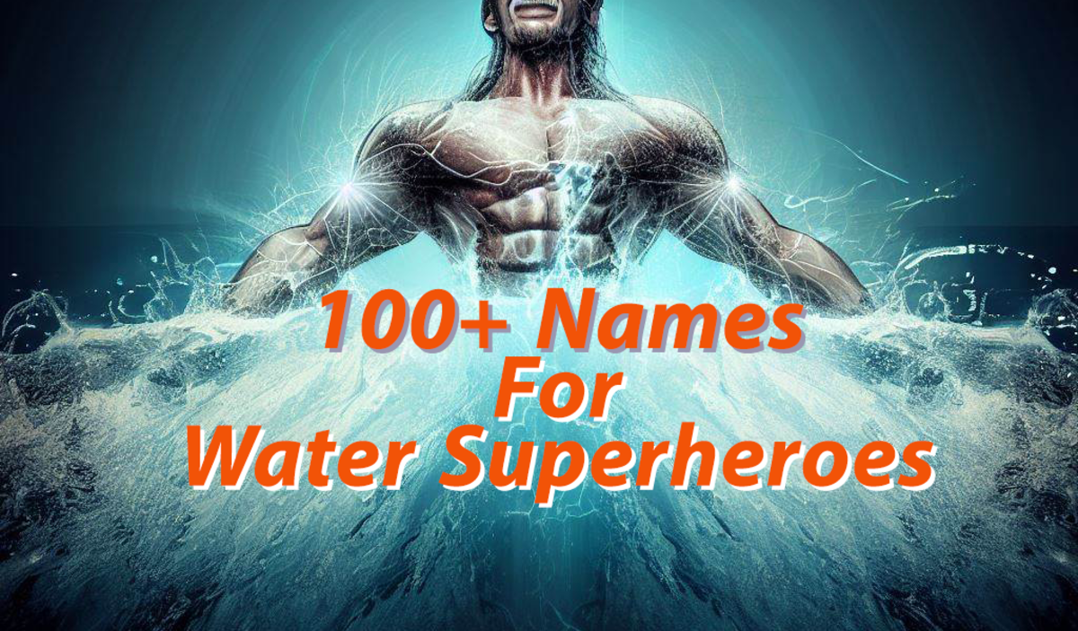 100+ Water Superhero Names