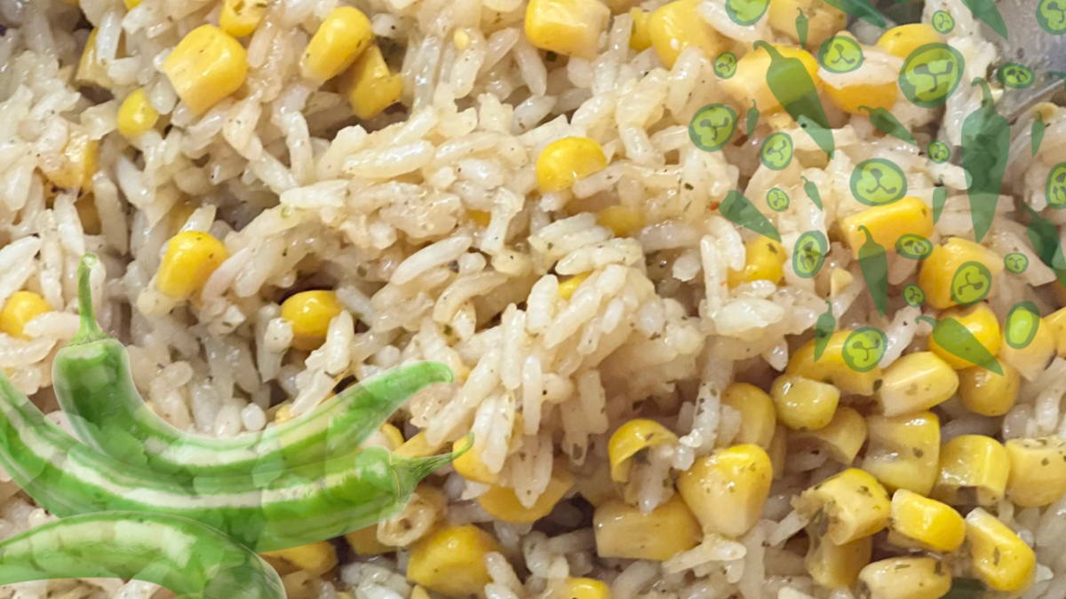 Southwest Rice With Corn and Green Chiles