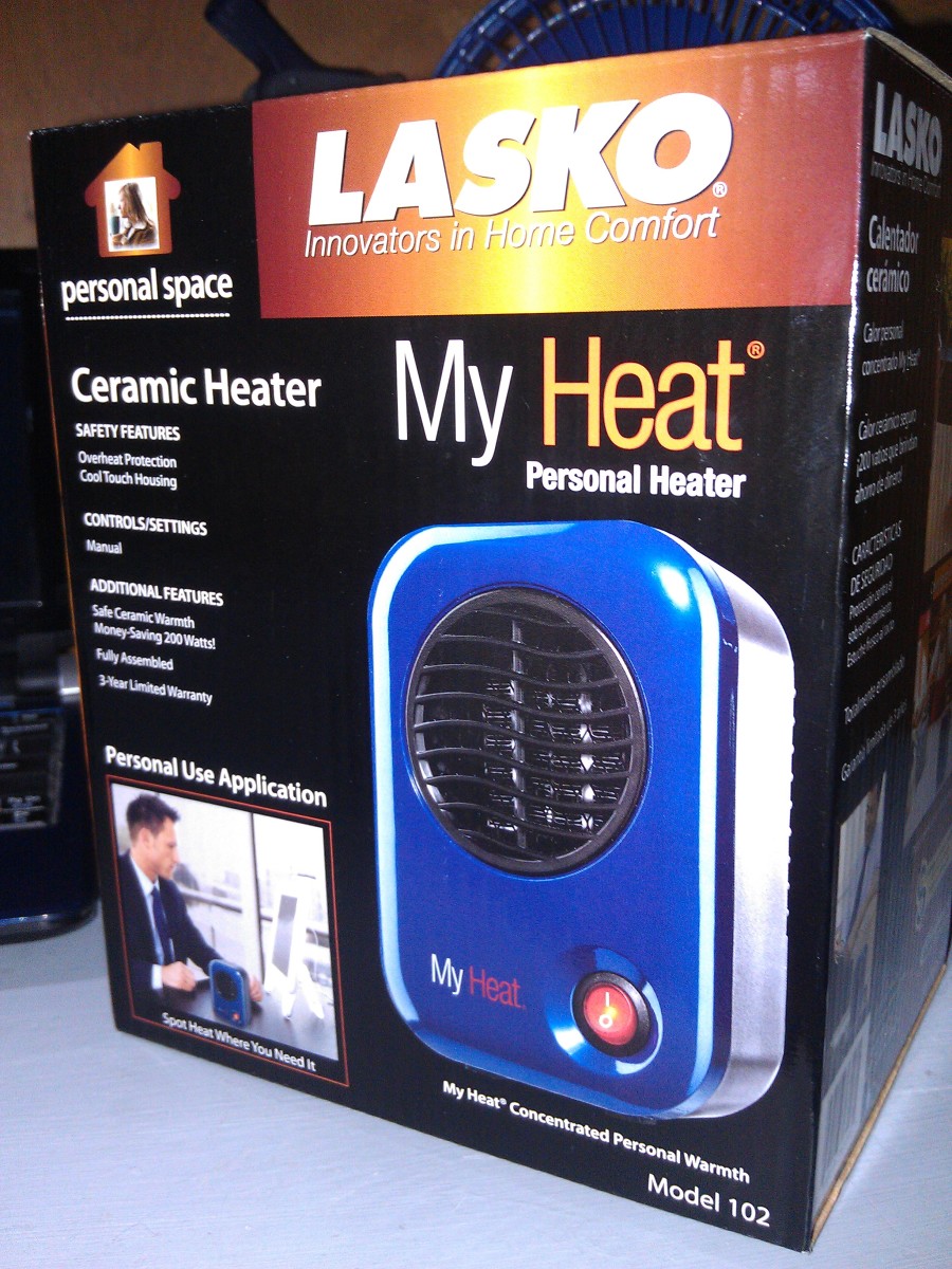 Lasko MyHeat 200-Watt Electric Portable Personal Space Heater