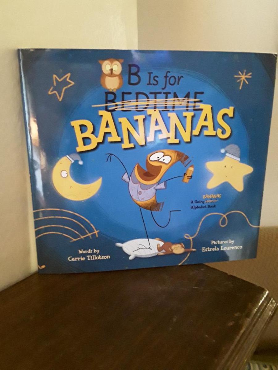 Bedtime is Boring for Bananas in Creative Alphabet Book for Bedtime Reading
