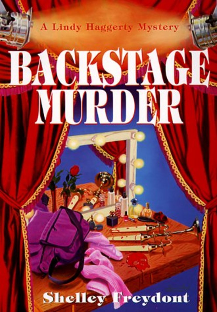 Retro Reading: Backstage Murder by Shelley Freydont