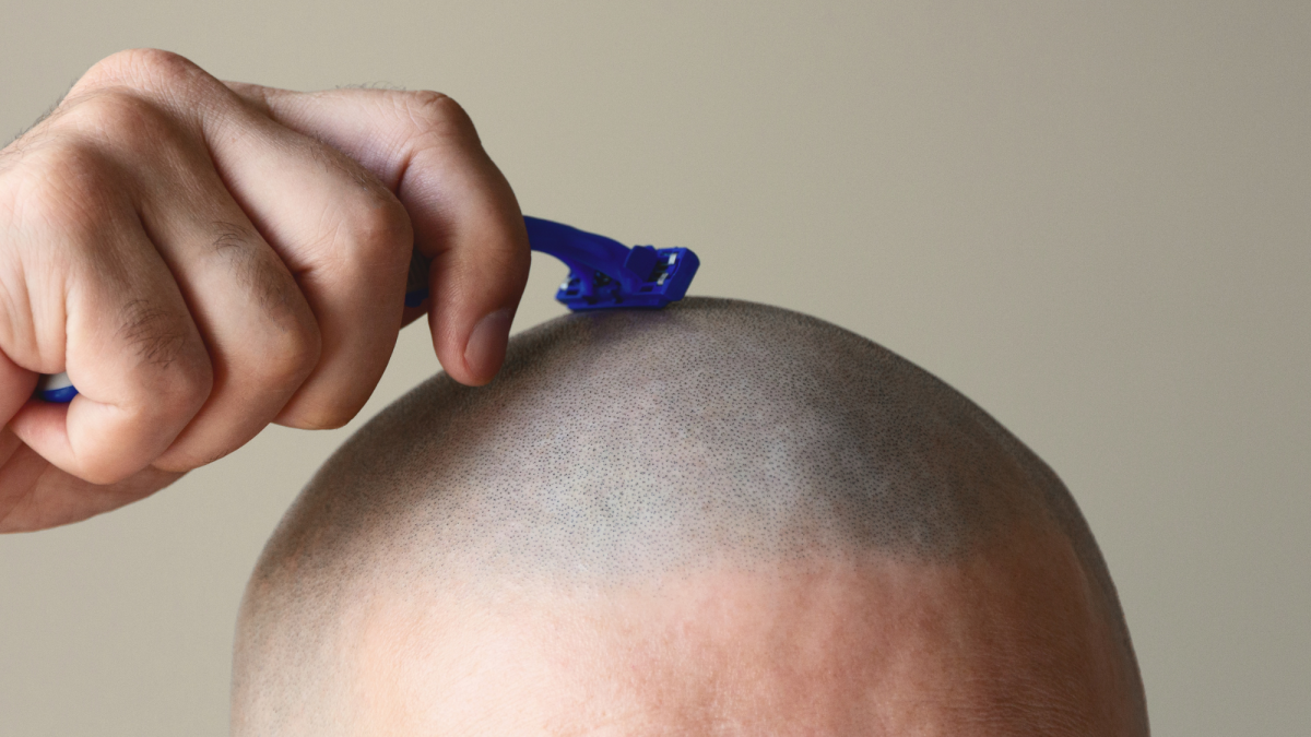How to Shave Your Head for the First Time