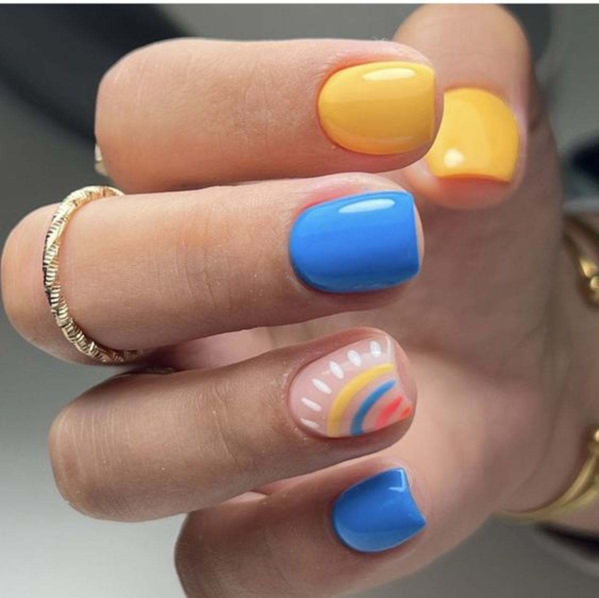 25+ Bright Color Nail Art Designs For Summer - Bellatory
