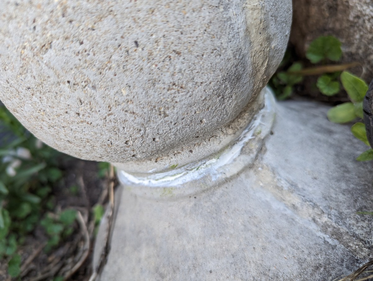 Birdbath Repair Unlike Humpty's Shell HubPages