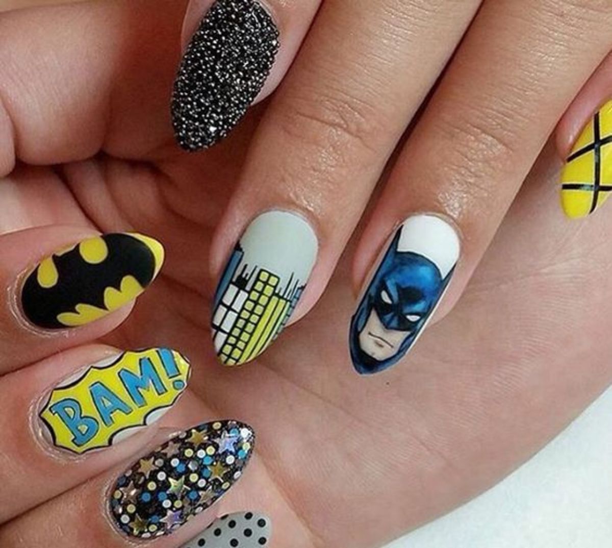 Top 133+ batman nail art super hot songngunhatanh.edu.vn