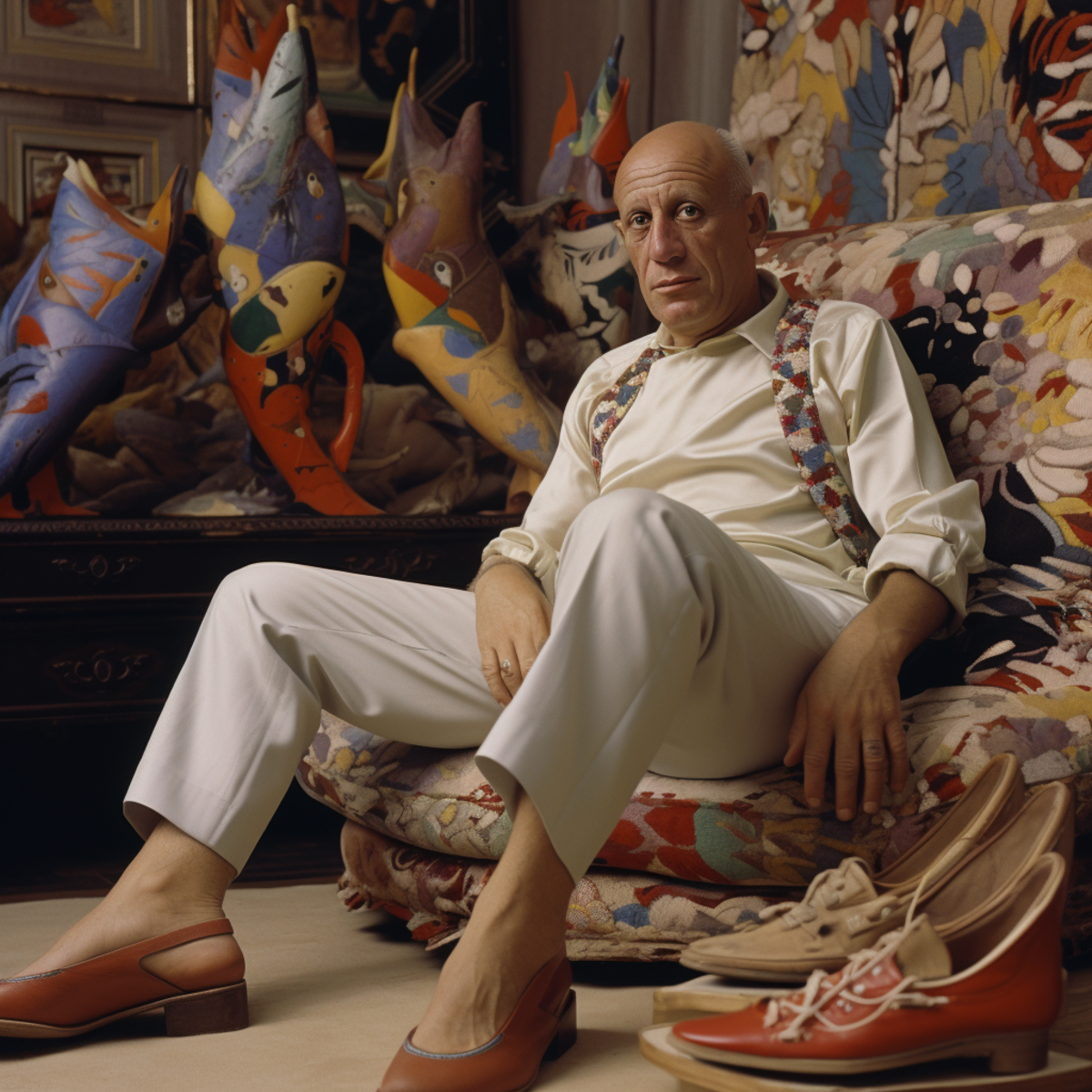 When Picasso Ditched Cubism for Curlism and High Heels