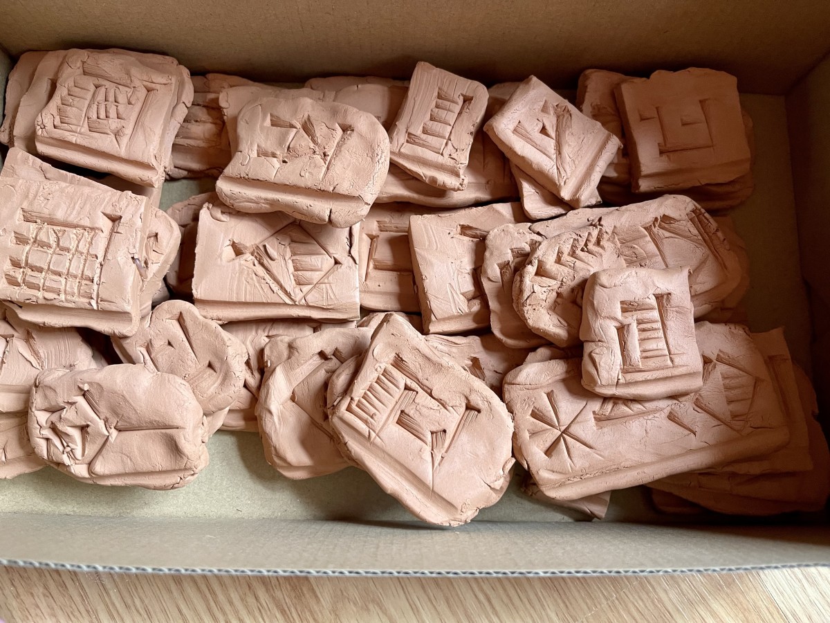 Learning to Read Sumerian: How to Make Clay Cuneiform Flashcards