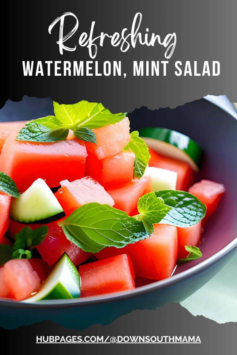 Refreshing Watermelon Mint Salad
