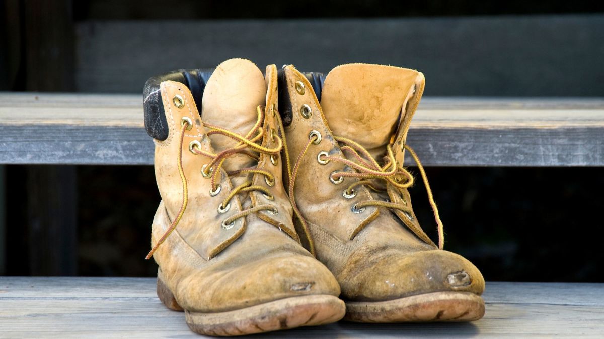 Pair Of Safety Boots