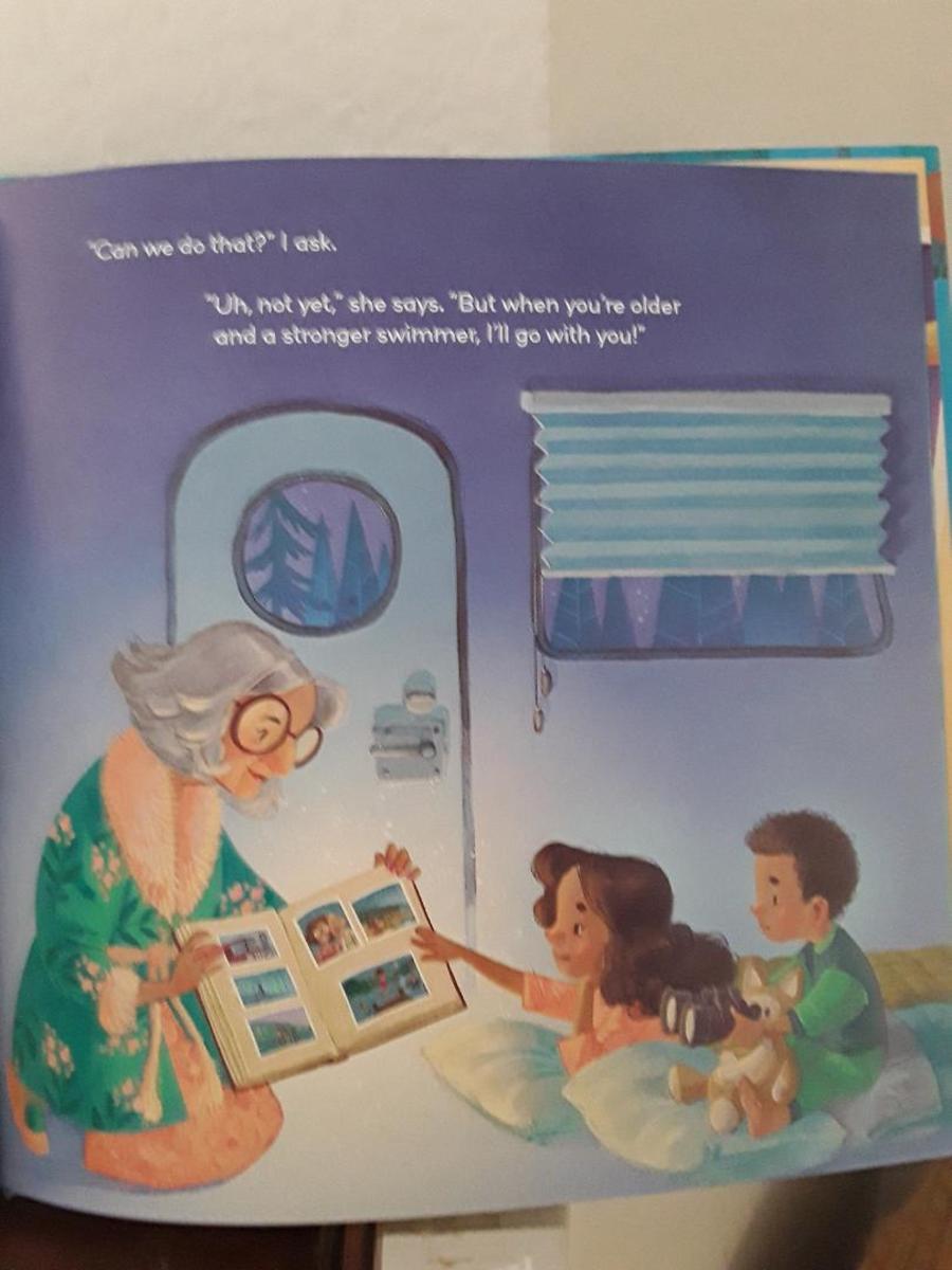 Summer Vacation With Grandma in Delightful Picture Book and Story for ...