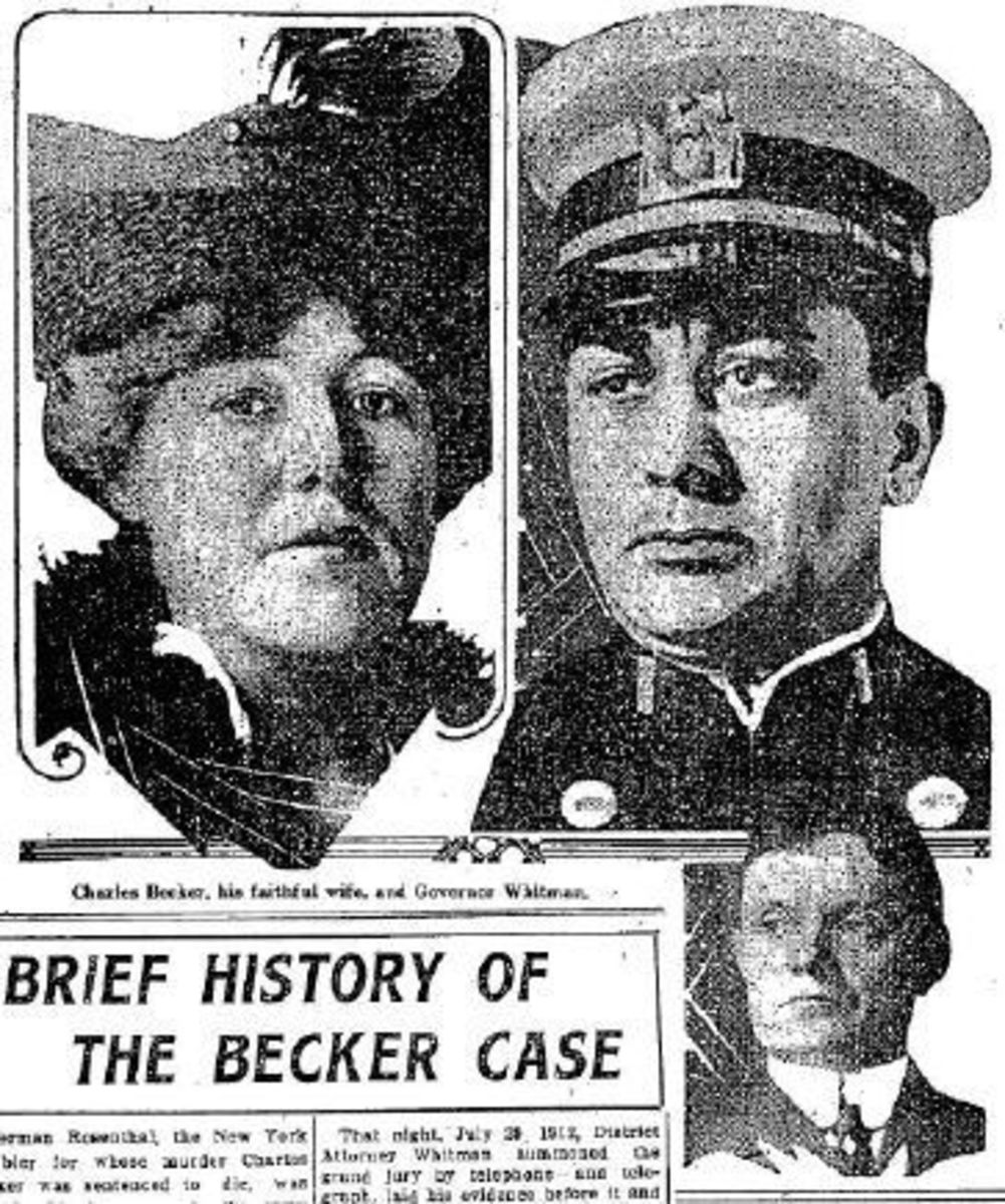 Only Policeman Ever Executed In U.S., Lt. Charles Becker