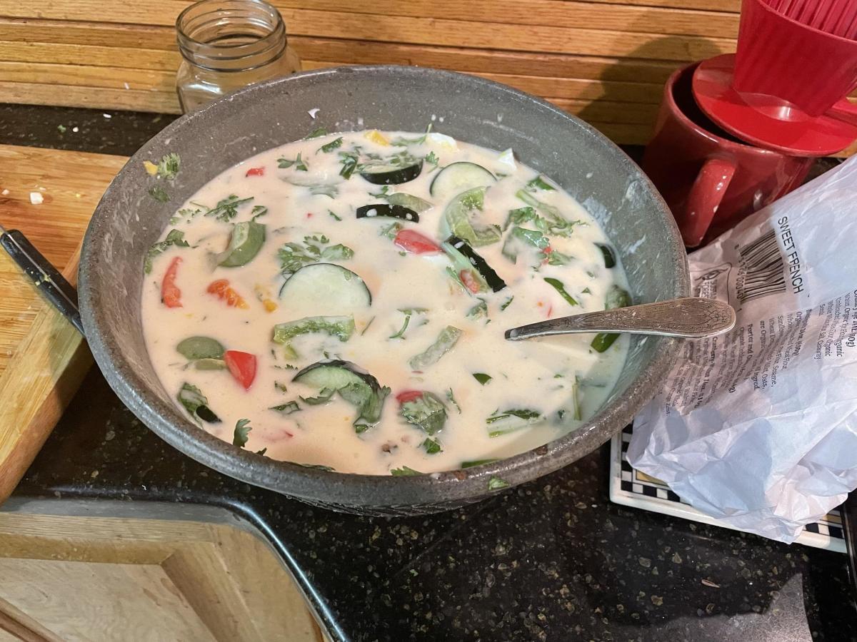 Mediterranean-Style Okroshka Soup Recipe