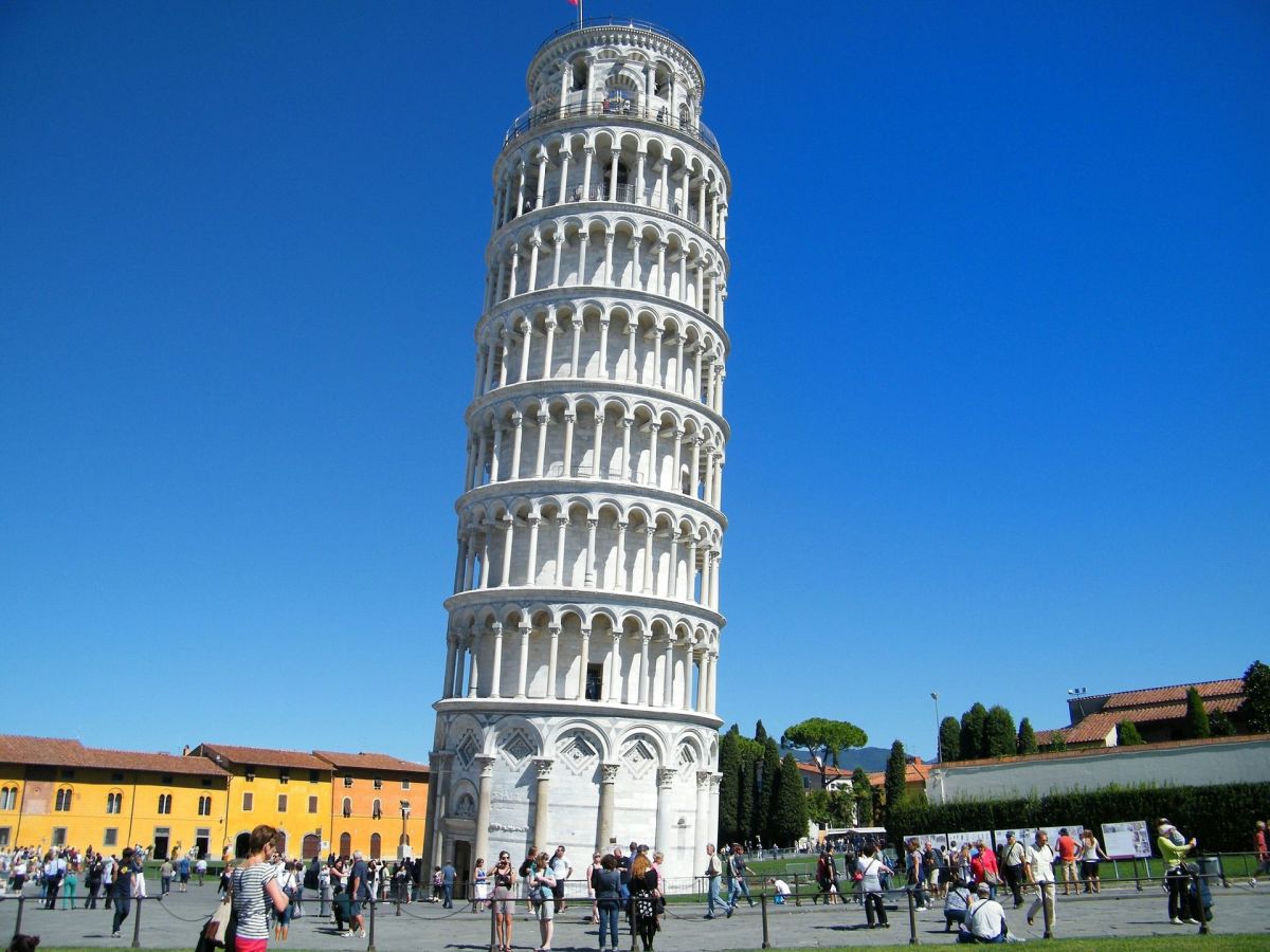 The History of the Leaning Tower of Pisa in Italy