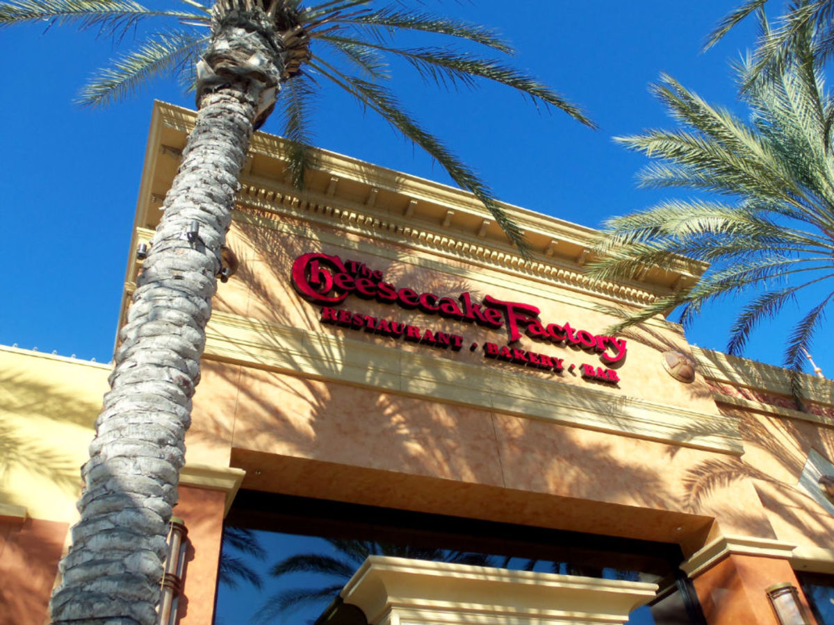 The Cheesecake Factory in Anaheim CA - Restaurant Review / Menu / Hours / Info