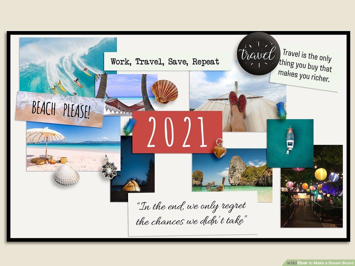 Dream up your new life with a dream board