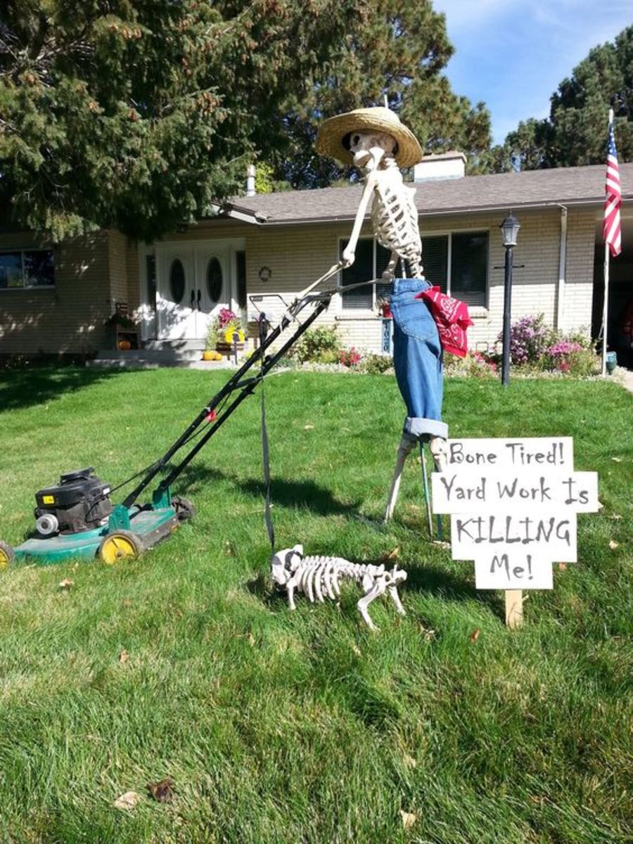 20+ Spooktastic Skeleton Halloween Decoration Ideas for Front Yard ...