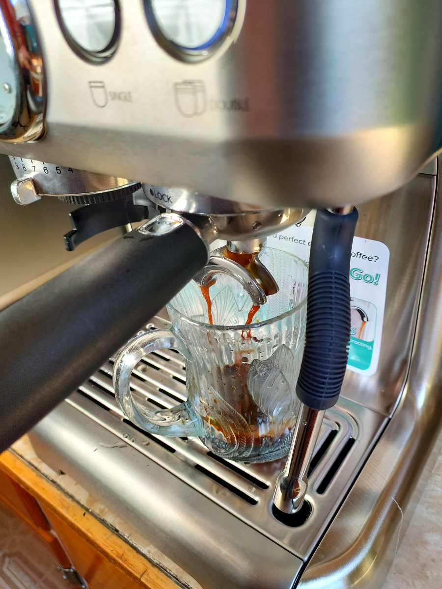 Review of the Casabrews Espresso Machine With Grinder - Delishably