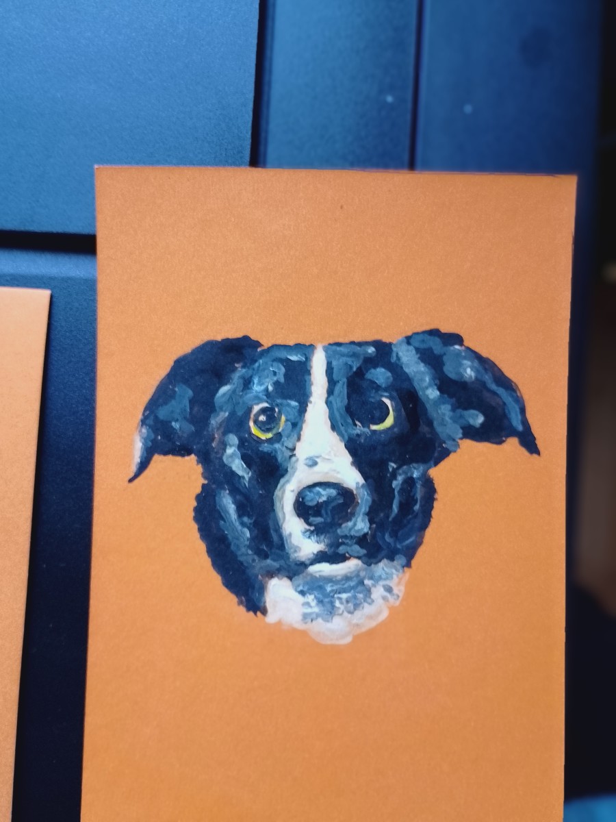 How to Paint a Portrait of Your Dog With Acrylics
