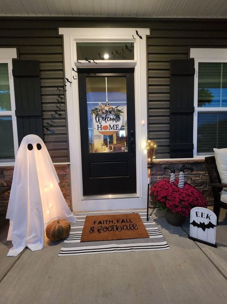 50+ Easy Diy Halloween Front Porch Decorations - HubPages