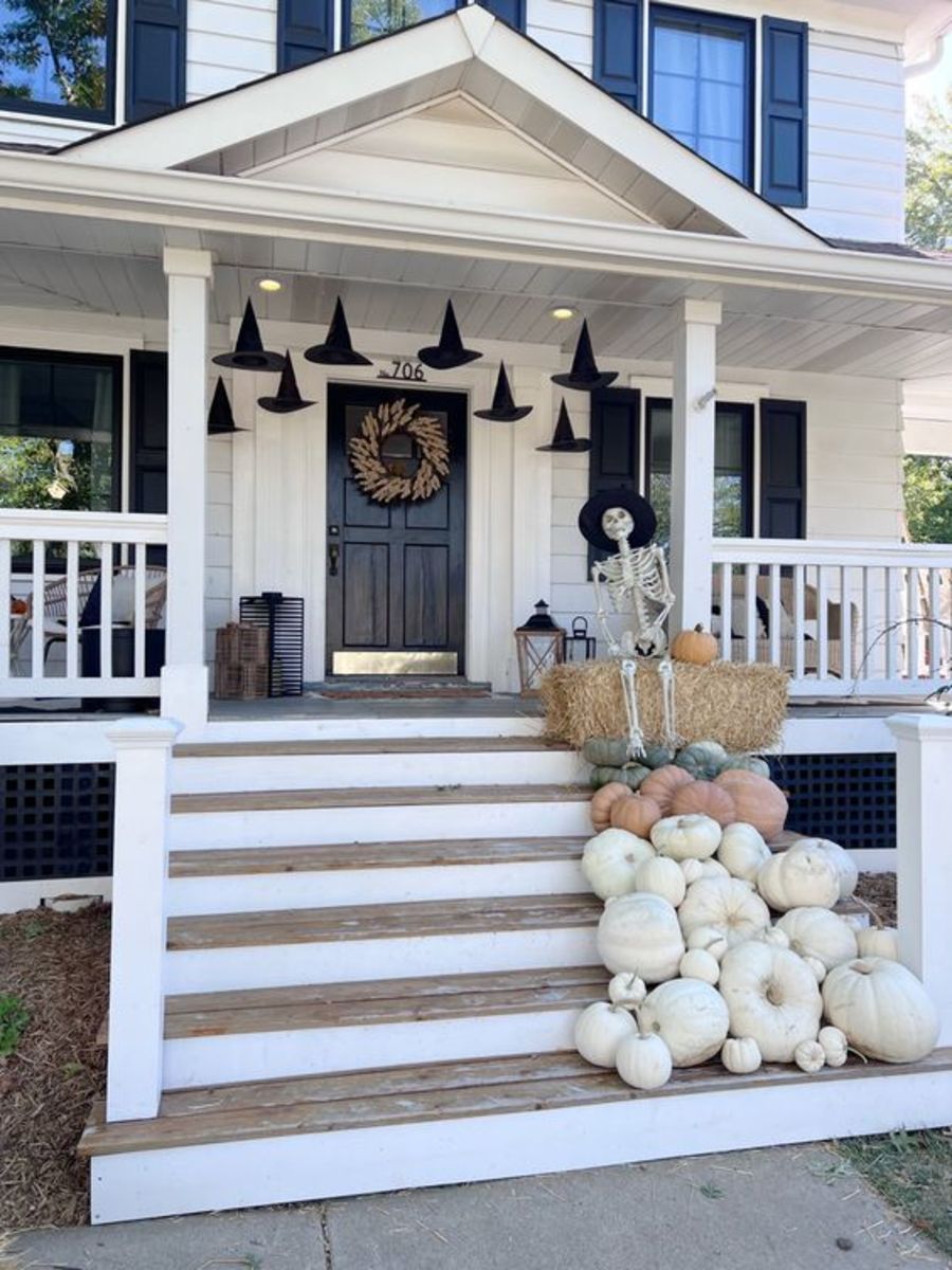 50+ Easy Diy Halloween Front Porch Decorations HubPages