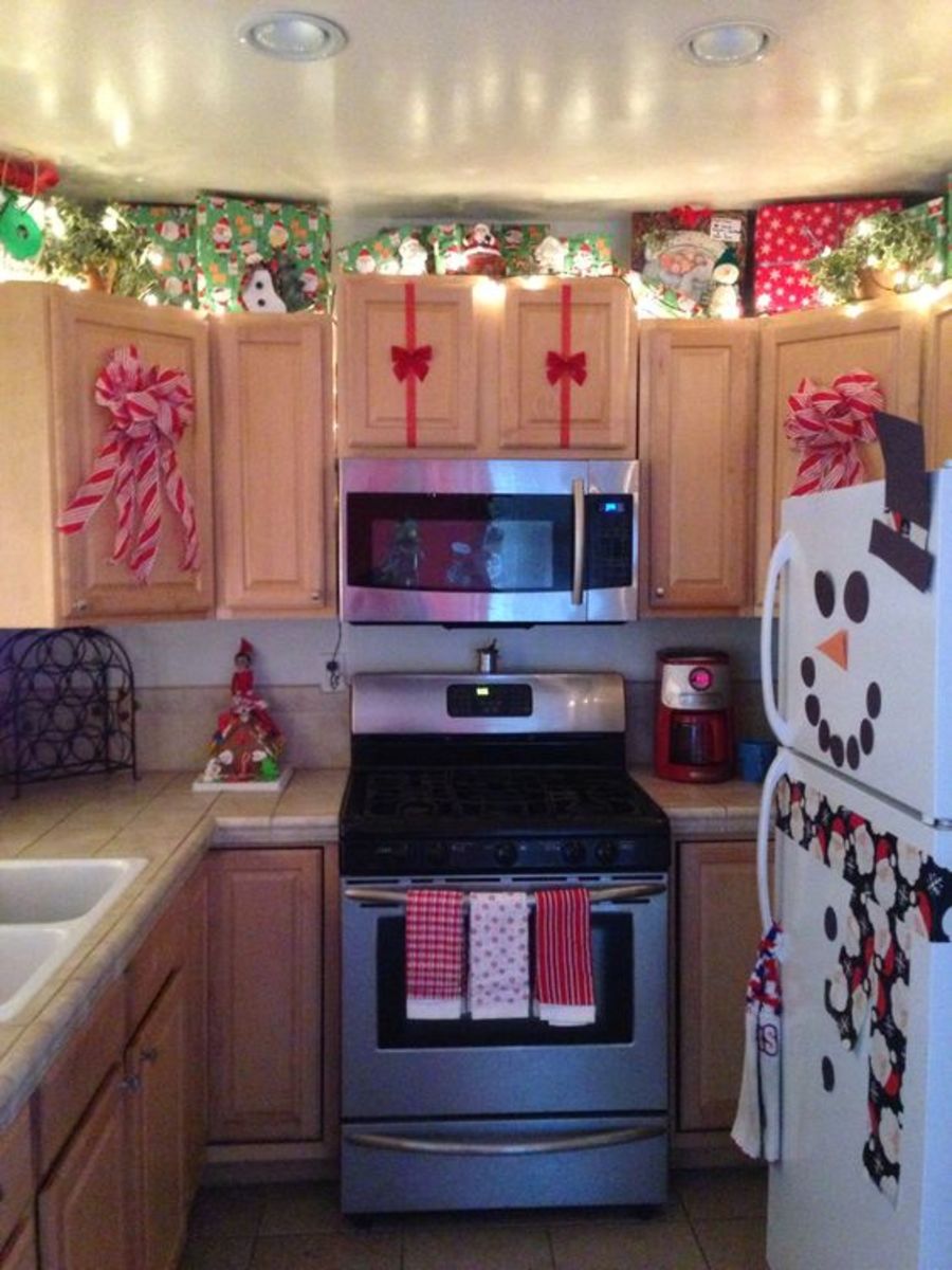 easy Christmas kitchen decor ideas