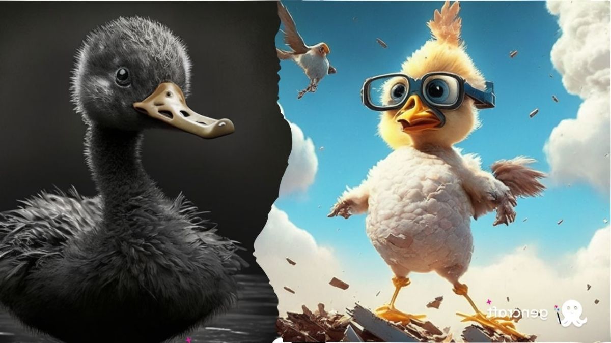 The Ugly Duckling and Chicken Little's Unexpected Adventure
