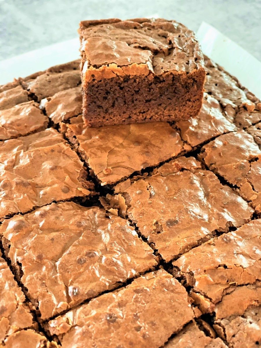 How to Make Fudgy Olive Oil Chocolate Brownies Delishably