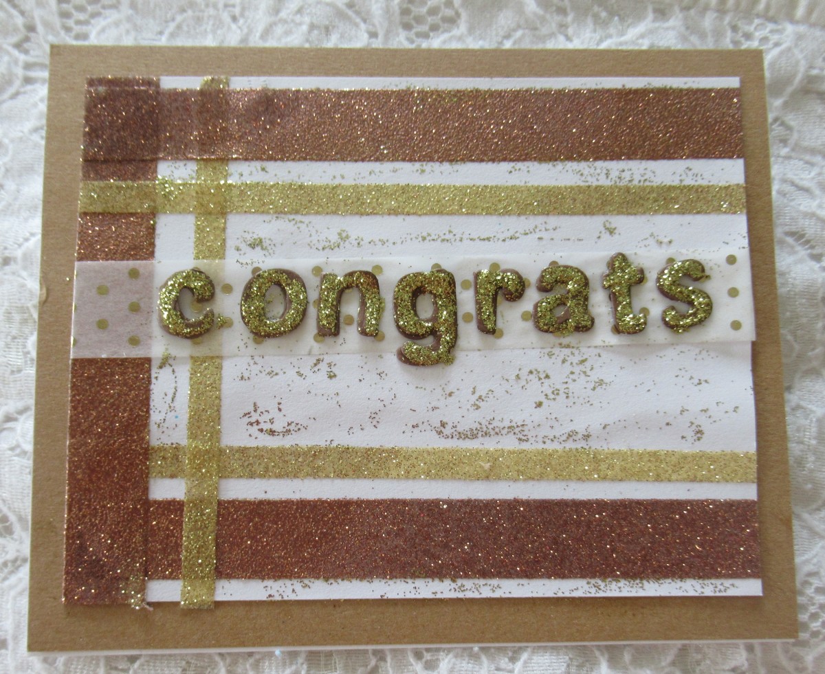 Get Well Card Made Using Embossing Pens With Cricut! - The Crazy Cricut Lady