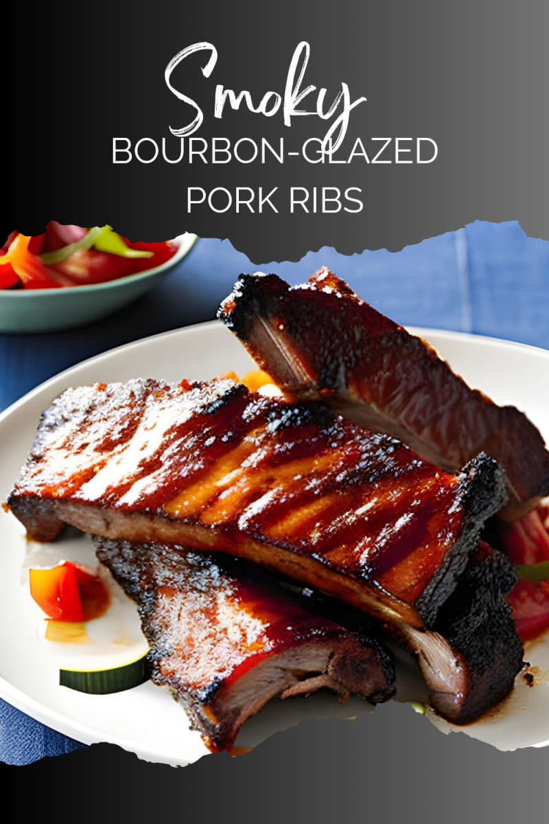 Smoky Bourbon-Glazed Pork Ribs