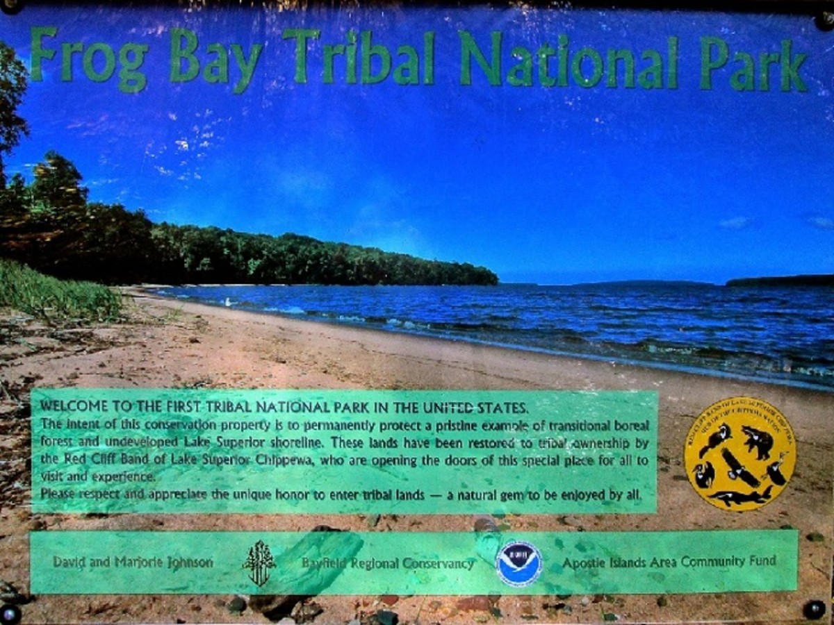 Native American Frog Bay Tribal National Park Travel Wisconsin HubPages