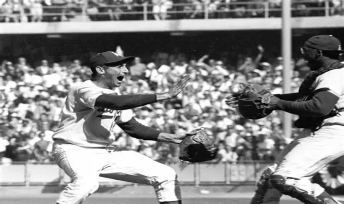Book excerpt: In 1965, Sandy Koufax, with his “inflated tire” of an elbow,  had one of his greatest seasons - The Athletic