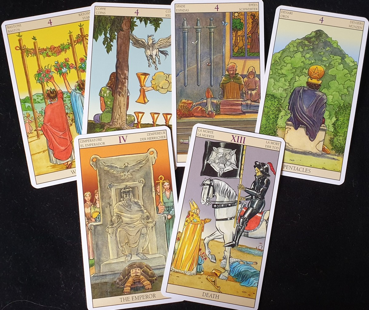 The Tarot Fours: Symbolism and Meaning