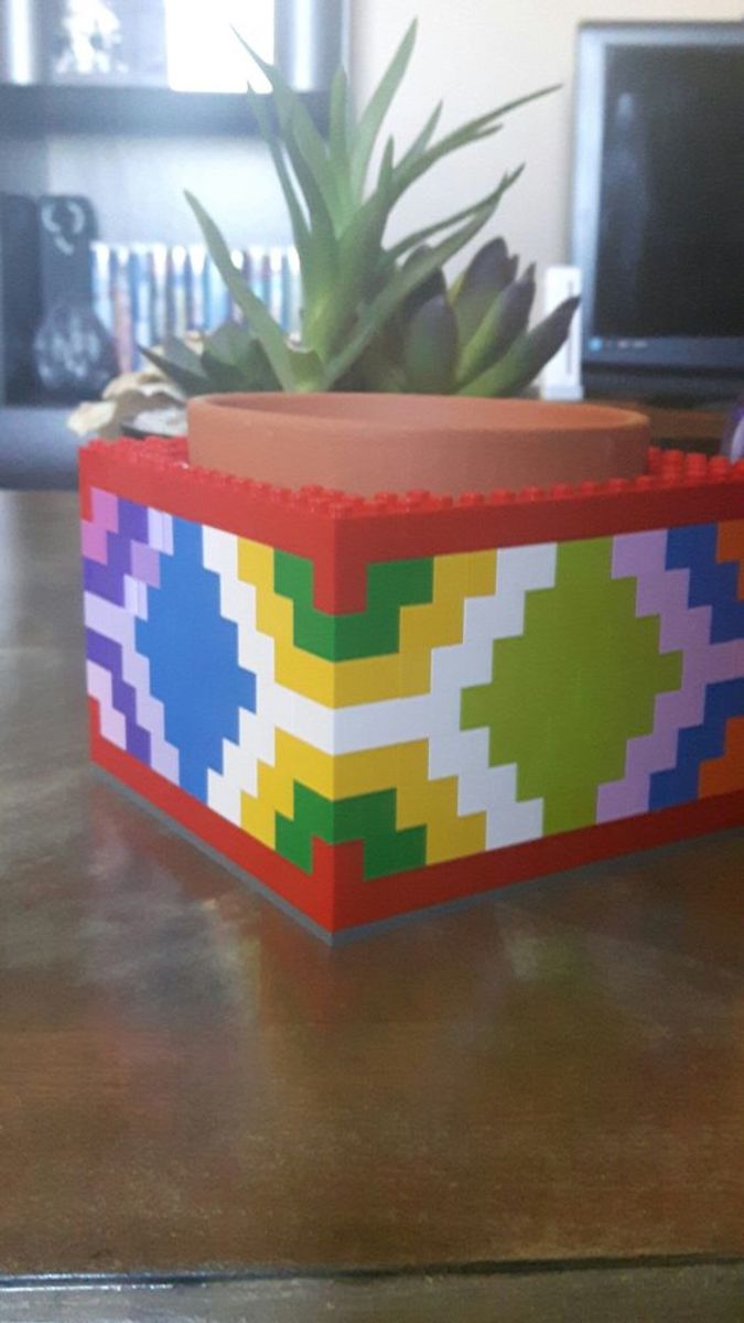 LEGO Hacks Plant Pots, Up your plant pot design game with these fun,  colorful unique LEGO brick hack ideas that use a variety of building  techniques. Square, round – wherever