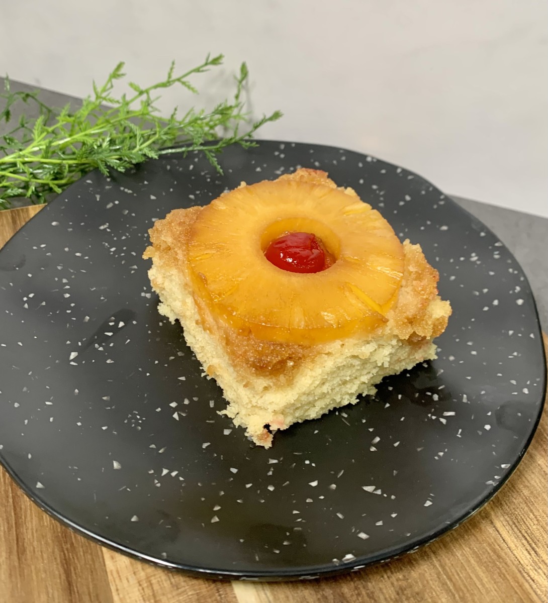 Boozy Pineapple Upside Down Cake