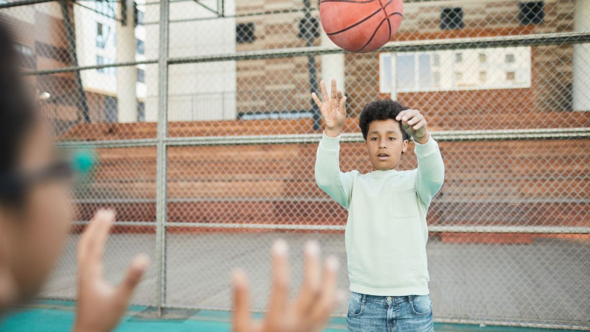 How to Teach Young Children to Pass a Basketball