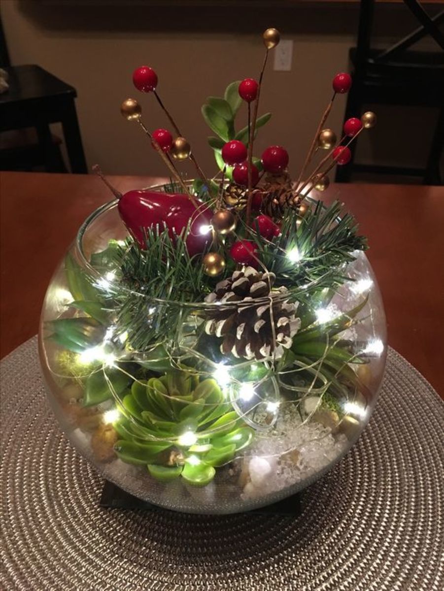 Grinch Glass Fish Bowl DIY  Handmade christmas crafts, Christmas