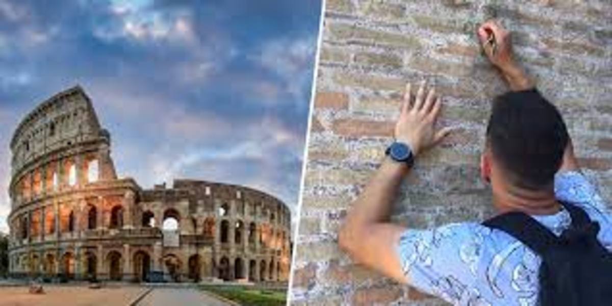 The Defacement of Rome's Colosseum in Summer of 2023