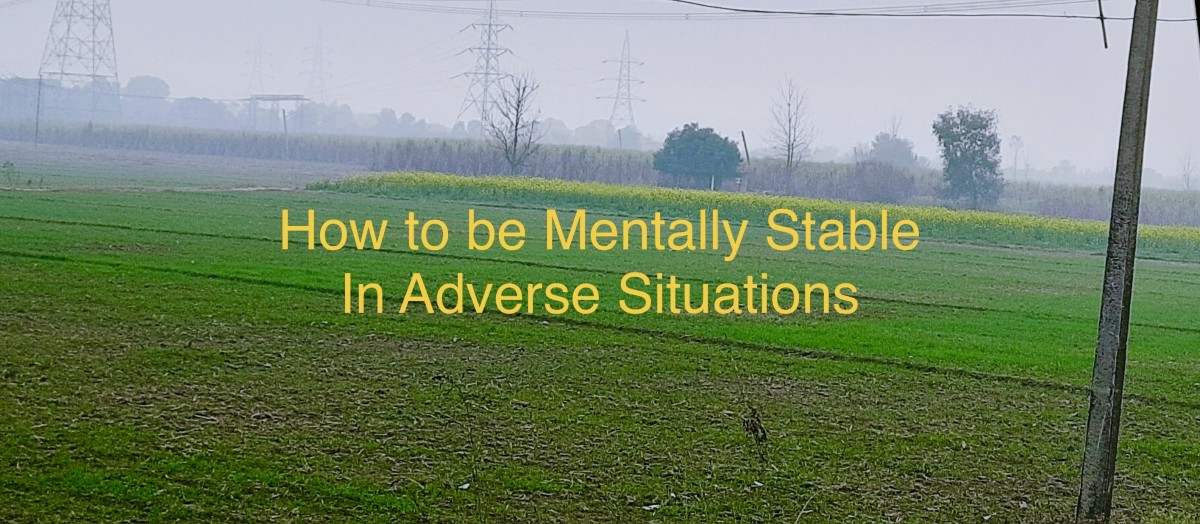 How To Remain Stable and Mentally Strong During Adverse Times