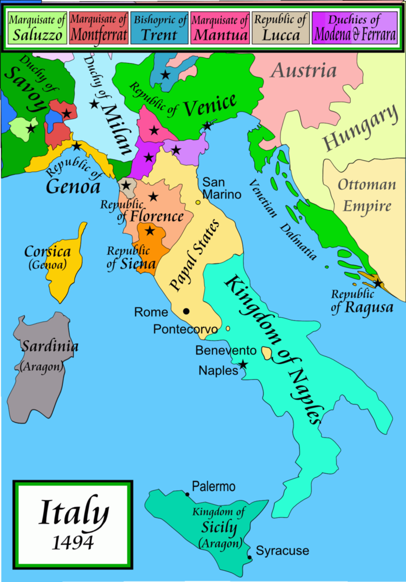 Italy before the French invasion