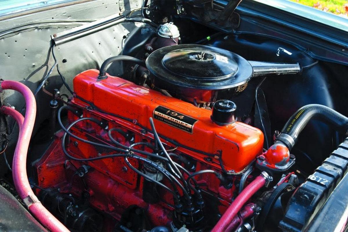 The engine of my 1969 Chevelle Malibu was a 250, straight block 6 cylinder which was easy and roomy to work on. Even for non Motorheads like me